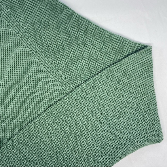 Fynch-Hatton Sweater Adult Medium Green Quarter Zip Long Sleeve Knit Preppy Men - Picture 4 of 16